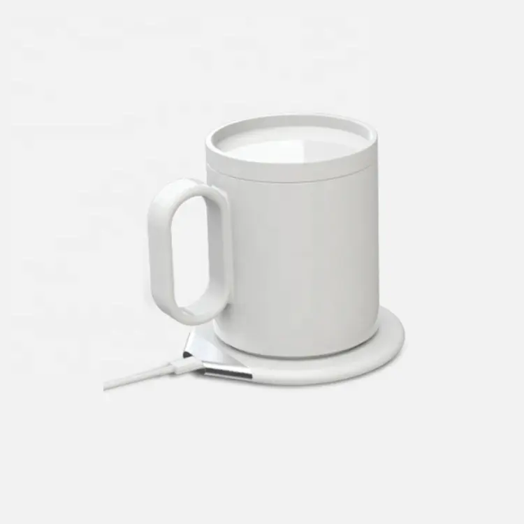 2 In 1 Portable Coffee Mug Warmer Cup Warmer Heat Beverage Mug Mat Warmer Drink Warmer Heater Mugs for Home Office Coffee