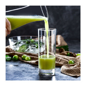 Vasos altos transparentes de alta Base para <span class=keywords><strong>Bar</strong></span>, vasos de vidrio para beber agua, zumo, cerveza, vino, whisky <span class=keywords><strong>y</strong></span> cóctel - Product Image 3