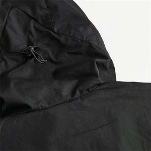 เสื้อแจ็คเก็ตโพลีเอสเตอร์แบบลำลองของผู้ชายเสื้อสวมหัวมีซิปครึ่งปกตั้งสำหรับฤดูใบไม้ผลิกลางแจ้ง - Product Image 4