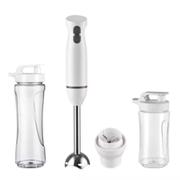 Ensemble de mélangeur à main multifonctionnel Appareil de cuisine électrique Mélangeur d'aliments pour bébés 2 vitesses de contrôle pour appareil de cuisine