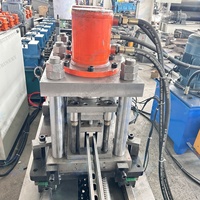 Machine de formage à froid de profilés en acier galvanisé pour supports de panneaux solaires, haute efficacité, fonctionnement facile, moteur PLC