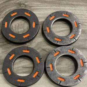 Principais indicadores de tensão direta eletro galvanizado squirter arruela 8.8 mecânica galvanizada dti arruela de silicone - Product Image 4