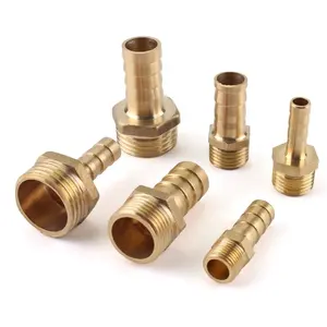 Rosca de latão fêmea de 3/4 bsp 20mm 25mm, conector de cobre junta, adaptador de conexão de tubo de aço