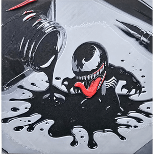 Venom Inchiostro Hueforge 3D Arte da Parete - Product Image 1