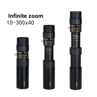 Nuevo Telescopio Monocular de 40 mm con Zoom HD de Alta Magnificación y Cuerpo Metálico 10300x40
