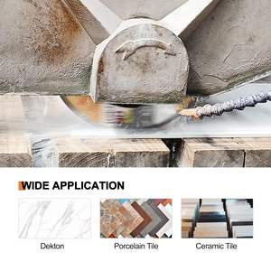 Changli工業グレード高性能350mm磁器ダイヤモンド切削ディスク14インチウェットカッティングDektonダイヤモンドソーブレードOEM - Product Image 4