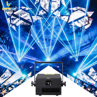 Lampu Panggung Laser RGB 10W Terlaris dengan Kontrol DMX512, Peringkat IP33 untuk Acara Disko DJ Pesta Klub Malam di Dalam Ruangan