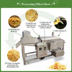 Freidora Industrial Automática para Bolas de Huevo Frito, Pescado y Patatas Fritas, y Hamburguesas - Kenia - Product Image 4