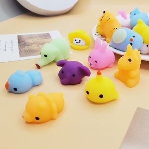 Wholesale Mini Cute Animal Stretch Squeeze Toys Soft Plastic Fidgets for Stress Relief Small Funny Squish Toys - Product Image 1
