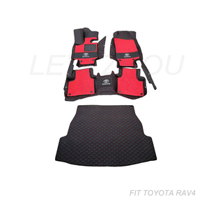 Thảm Sàn Xe Tùy Chỉnh Thảm Sàn Bằng Da Pvc Thảm Sàn Chống Trượt Phủ Toàn Bộ Cho Toyota Honda Ford VW Kia Mazda Lexus V. V. - Product Image 3