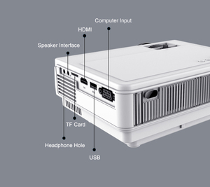 EU OEM Portable M6 Projector <b>Smart</b> Support 720p LED 380 ANSI LCD Projector <b>Game</b> Projection Compatible Projector With Computer - Product Image 3