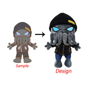 写真から作るカスタムデザインのポリエステル素材のぬいぐるみ、ぬいぐるみおもちゃ、ぬいぐるみ枕 - Product Image 1