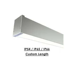 Plafoniera da esterno lineare moderna AC220V IP65/IP66 plafoniera da esterno a led montata su superficie per luce esterna da giardino/portico