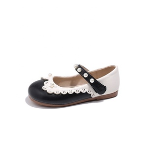 Chaussures de princesse pour filles, style britannique, semelle souple, chaussures plates pour petites filles, printemps été - Product Image 5