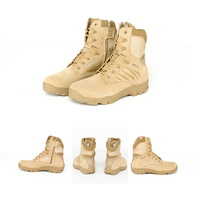 Bottes tactiques de randonnée en caoutchouc Nubuck, chaussures de sport tactiques à la mode