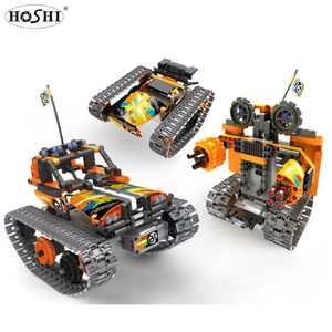 HOSHI RC Car <strong>Building</strong> <strong>Blocks</strong> 3 In1 Tracked Stunt Car DIY Assemble RC <strong>Robot</strong> Racing Car Bricks <strong>Blocks</strong> <strong>Set</strong> Toys for Children - Product Image 3
