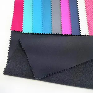 100% Polyester 20D Strick Inter lock TPU Bonding Fleece 3-lagiger Softshell-Stoff für Outdoor-Jacken