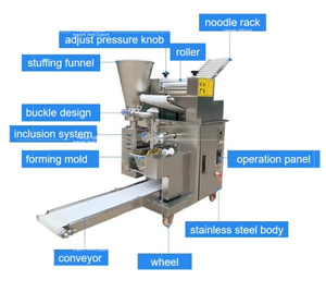 Machine automatique de production intensive de samosas et d'empanadas pour la fabrication de produits céréaliers en usine - Product Image 6