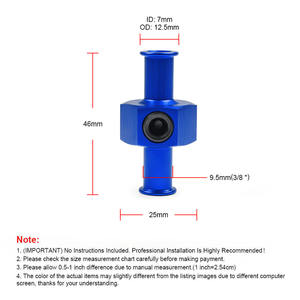 Manómetro de Presión de Combustible para Automóvil con Adaptador en T, Manguera de 3/8\", Puerto NPT de 1/8\", Categoría de Producto: Manómetros - Product Image 4
