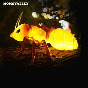 Statua Illuminata Gigante IP65 a Forma di Farfalla, Libellula, Ape, Formica per Decorazione Esterna di Parchi, Giardini, Halloween e Festività - Product Image 6