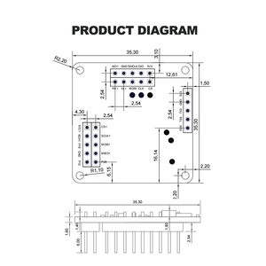 Hlkld8001b 79Ghz Radar mô-đun không-liên hệ với mức chất lỏng cảm biến độ chính xác cao đo lường cho công nghiệp Tank giám sát - Product Image 4