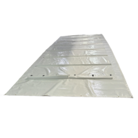 Bâche de piscine imperméable antistatique en PVC 900 GSM, bâche de conteneur de 40 pieds, très résistante