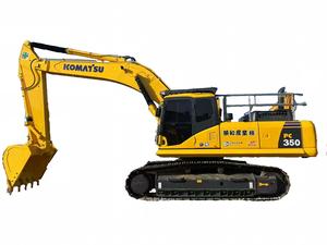 รถขุดตีนตะขาบขนาดใหญ่ Komatsu PC350 มือสองจากญี่ปุ่นแท้ น้ำหนัก 35 ตัน รถขุดไฮดรอลิก Komatsu PC350 สำหรับงานหนักในเหมือง - Product Image 1