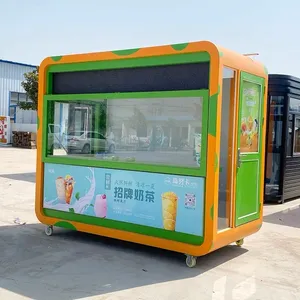 2025 Fuente de fábrica, recién llegado, camión de comida portátil, cabina prefabricada, Panel sándwich de aeropuerto de calle, quiosco de bebidas para Libia - Product Image 6