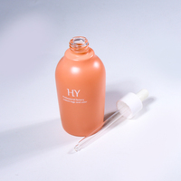 Flacon compte-gouttes en verre transparent vide pour sérum et crème visage, avec pipette, 120 ml, 100 ml, 40 ml, marque privée