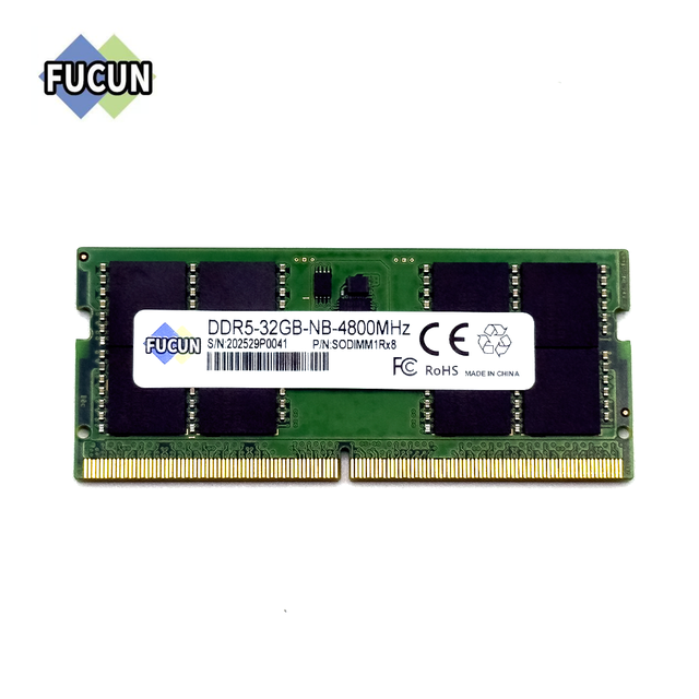 FUCUN DDR5 Memory 16GB 32GB 5600MHz Ram for Laptop RAM DDR5