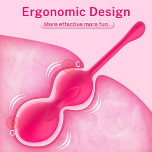 Kostenlose Individuelle Verpackung - Fabrik Ferngesteuerter Analer Vibrationsball Massage Orgasmus Ben Wa Balls Sexspielzeug - Product Image 2