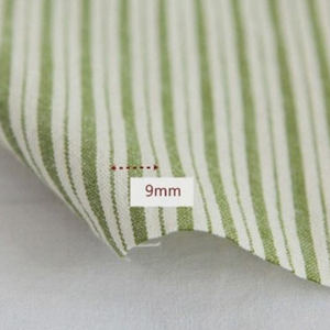 قماش كتاني مغسول مسبقًا بالجملة برسومات مطبوعة وألوان متعددة ونقوش ملونة ومخططة منسوجة يدويًا من ياردة - Product Image 6