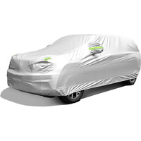 Housse de voiture en PVC 210 g/m², disponible pour toutes les saisons, imperméable, anti-poussière, anti-neige, possibilité de personnalisation