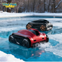 Robot Pembersih Kolam Otomatis Tanpa Kabel YOLO-POOL High-Suction K Pro 150 Harga Pabrik, Daya Tahan Baterai 15 Jam