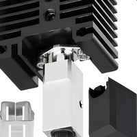 Kit Nozzle Hotend Baja Keras untuk Bambu Lab X1 P1 Triangle 2.0 Rakitan Printhead Modular Printer 3D FDM