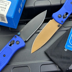 มีดพับ Outdoor Everyday BUGOUT 535 ใบมีดสแตนเลส ด้ามอลูมิเนียม ขนาด 8.5 นิ้ว ปลายมีดแบบ Drop Point สำหรับตั้งแคมป์ - Product Image 3