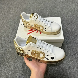Livraison directe, nouvelles chaussures de créateurs de luxe tendance, baskets de sport originales pour hommes, Dolcegabban D, chaussures décontractées pour femmes, chaussures de marche - Product Image 2