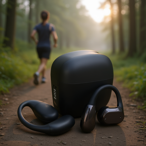 หูฟังไร้สายแบบเปิดหู CJEJ รุ่น V5.4 กันน้ำ IPX5 ควบคุมด้วยระบบสัมผัส ดีไซน์แบบเกี่ยวหู พร้อมกล่องชาร์จ - Product Image 2