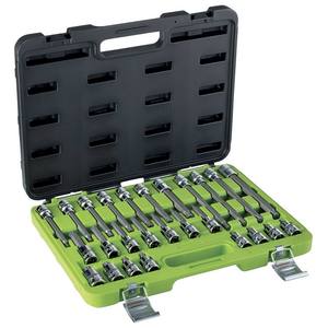 150M/S26 <b>Socket</b> Set 1/4 Inch Drive 15 Piece Automotive Repair Tool Kit - Product Image 1