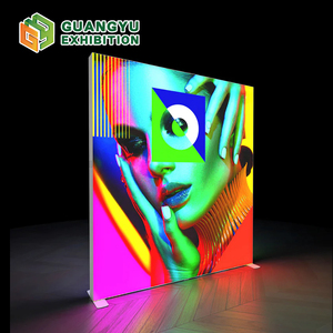 Tùy chỉnh kích thước LED nền ánh sáng Hộp ánh sáng vải biểu ngữ tường đứng quảng cáo triển lãm nhôm căng thẳng 80*200 hộp Đèn - Product Image 3