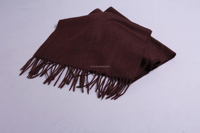 Écharpe en laine véritable double jacquard Erdos City, accessoire d'hiver pour homme et femme, pour le cou