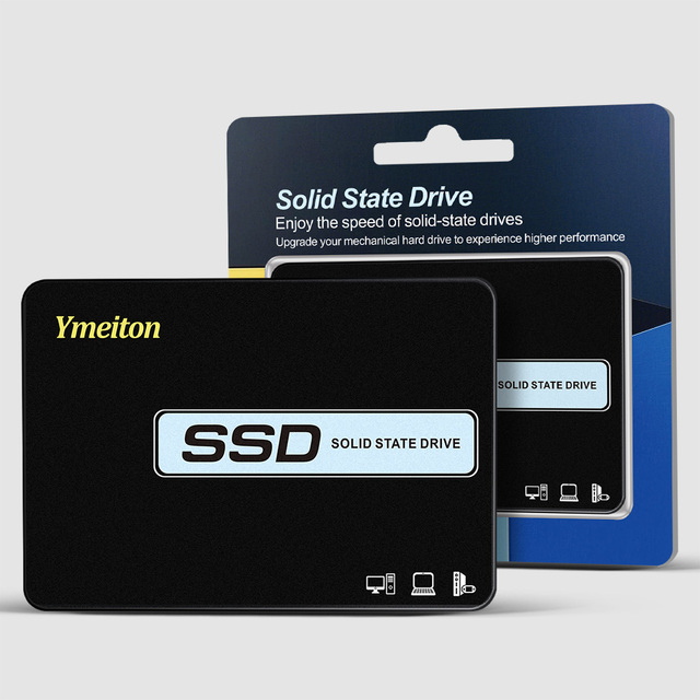 Ymeiton High Quality Internal 2.5-inch SATA SSD for Laptop/Desktop with OEM Customization Support Wireless