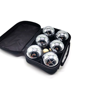 Professionale in metallo per esterni giochi di famiglia <span class=keywords><strong>Bocce</strong></span> <span class=keywords><strong>Bocce</strong></span> Set palla in acciaio inossidabile - Product Image 2