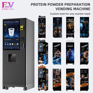 Commercial <b>Touch</b> <b>Screen</b> <b>Coffee</b> and Protein Shake Vending <b>Machine</b> with SDK Function Service Equipment Professional Manufacturer - Product Image 3