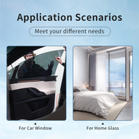 Lámina de Nanocerámica Solax para Ventanas de Auto, Tinte UV de 5%, 40x100 pies, Tinte al 35%