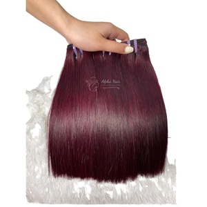 100% Human Hair From 10inch to 14inch #33 Color Guarantee Hair <b>Ombre</b> Hair Weaves bob Silky Straight 180% Density <b>Wig</b> - Product Image 6