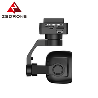 Caméra à cardan ZSDRONE 4K, construction métallique, télécommande sans fil, suivi du visage, module vidéo stabilisé, zoom optique 30x, 540°