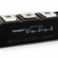 Module de diode redresseuse TECHSEM MDC160-18-216F3 160A 1800V Haute Fiabilité Pont SCR Alimentation Électrique Fabriqué en Chine Emballage