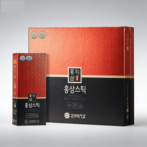 Shot de Ginseng Rojo Coreano Instantáneo, 10g por Barra, Paquete de 30, Tónico Herbal para Revitalización y Refuerzo - Product Image 1