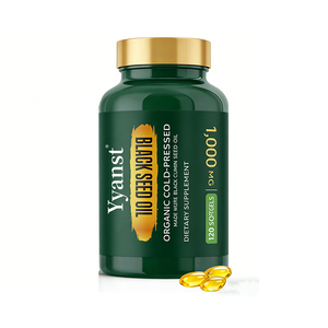 Aceite de semilla de comino negro de marca privada de alta calidad que apoya la defensa inmunológica, reduce la caída del cabello y mejora la salud de la piel en cápsulas blandas. - Product Image 1